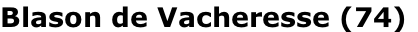 Blason de Vacheresse (74)
